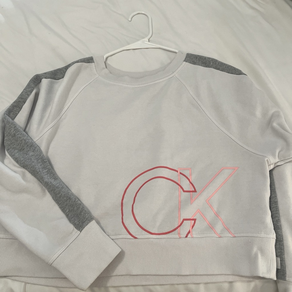 Calvin Klein cropped crewneck sweatshirt